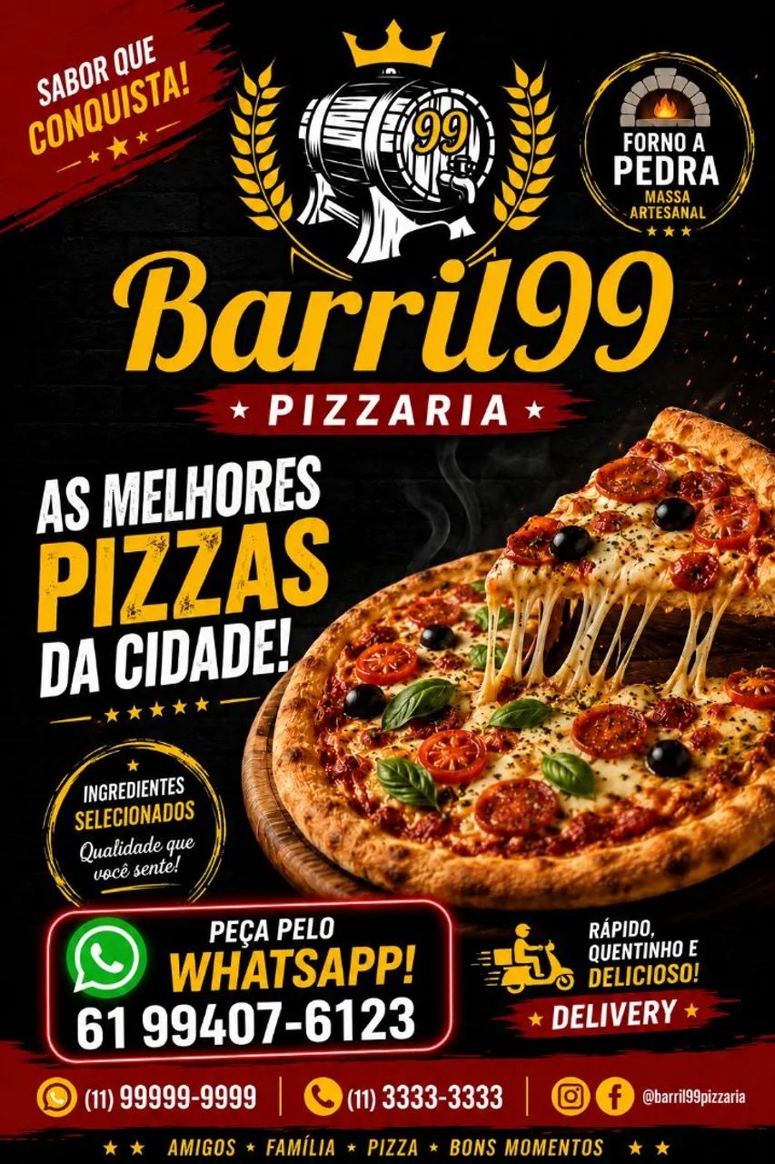 Vaga para auxiliar de pizzaria
