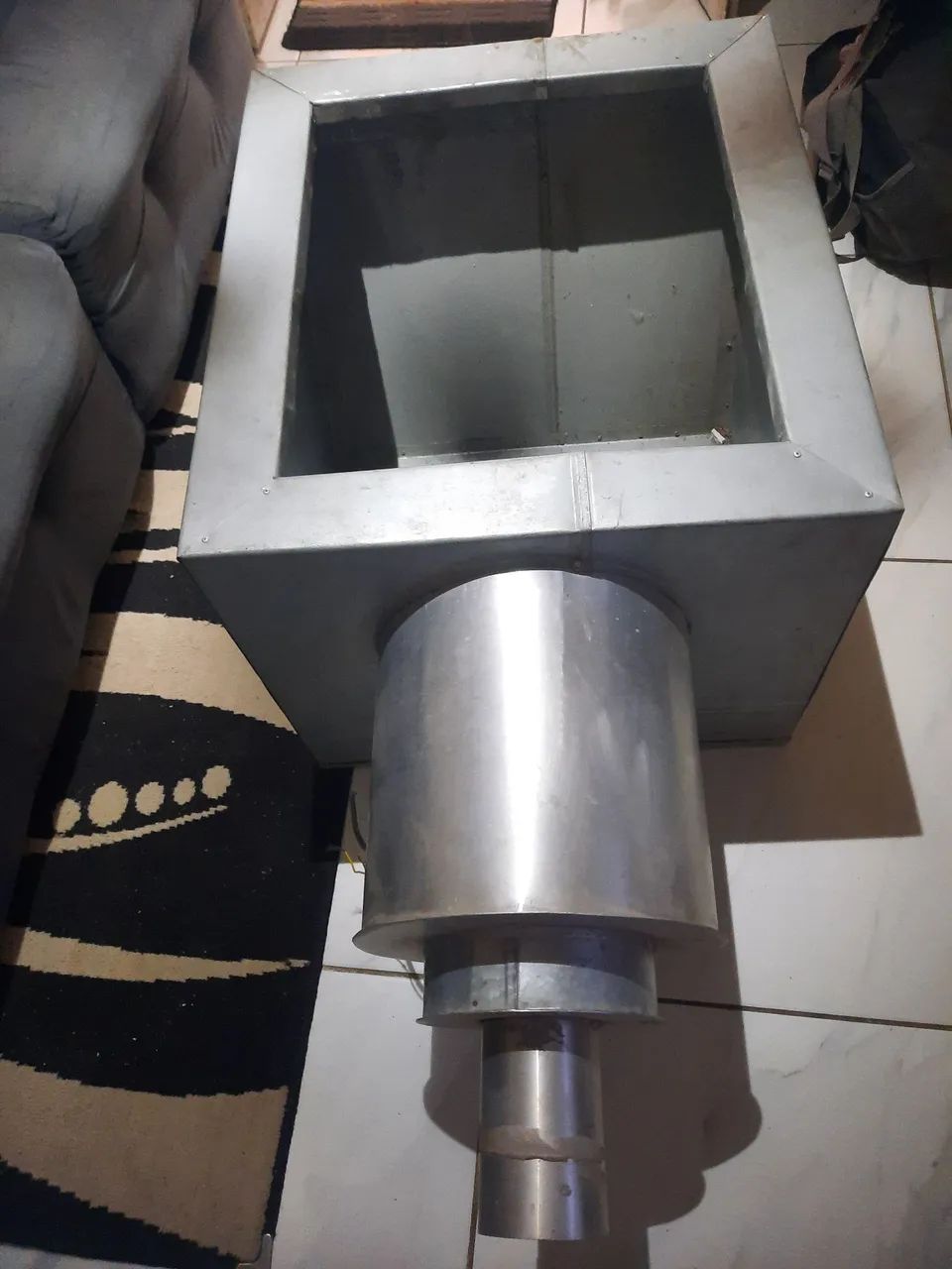 Coifa industrial com exaustor NOVA