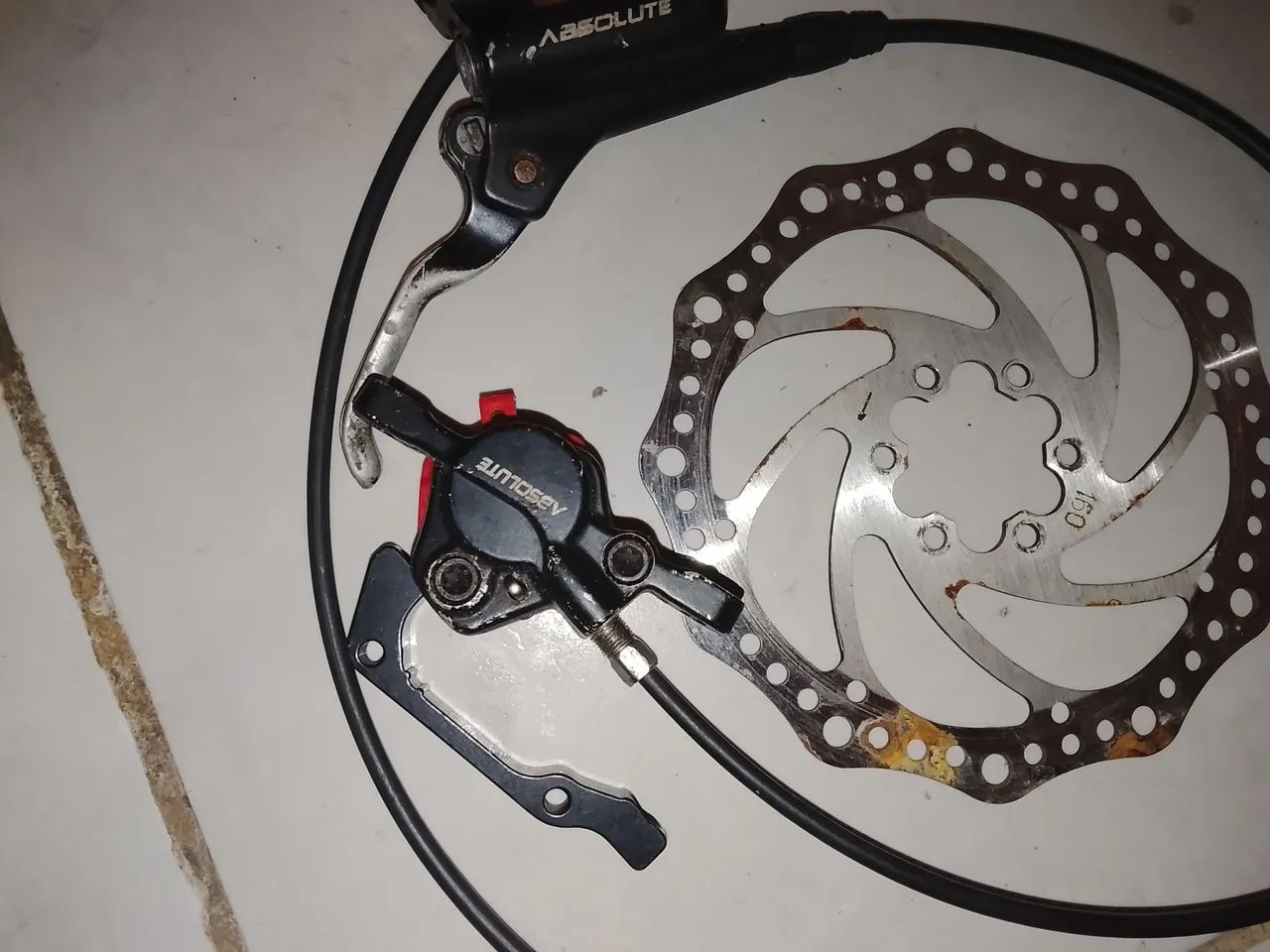 Freio hidráulico de bicicleta  - Foto 3