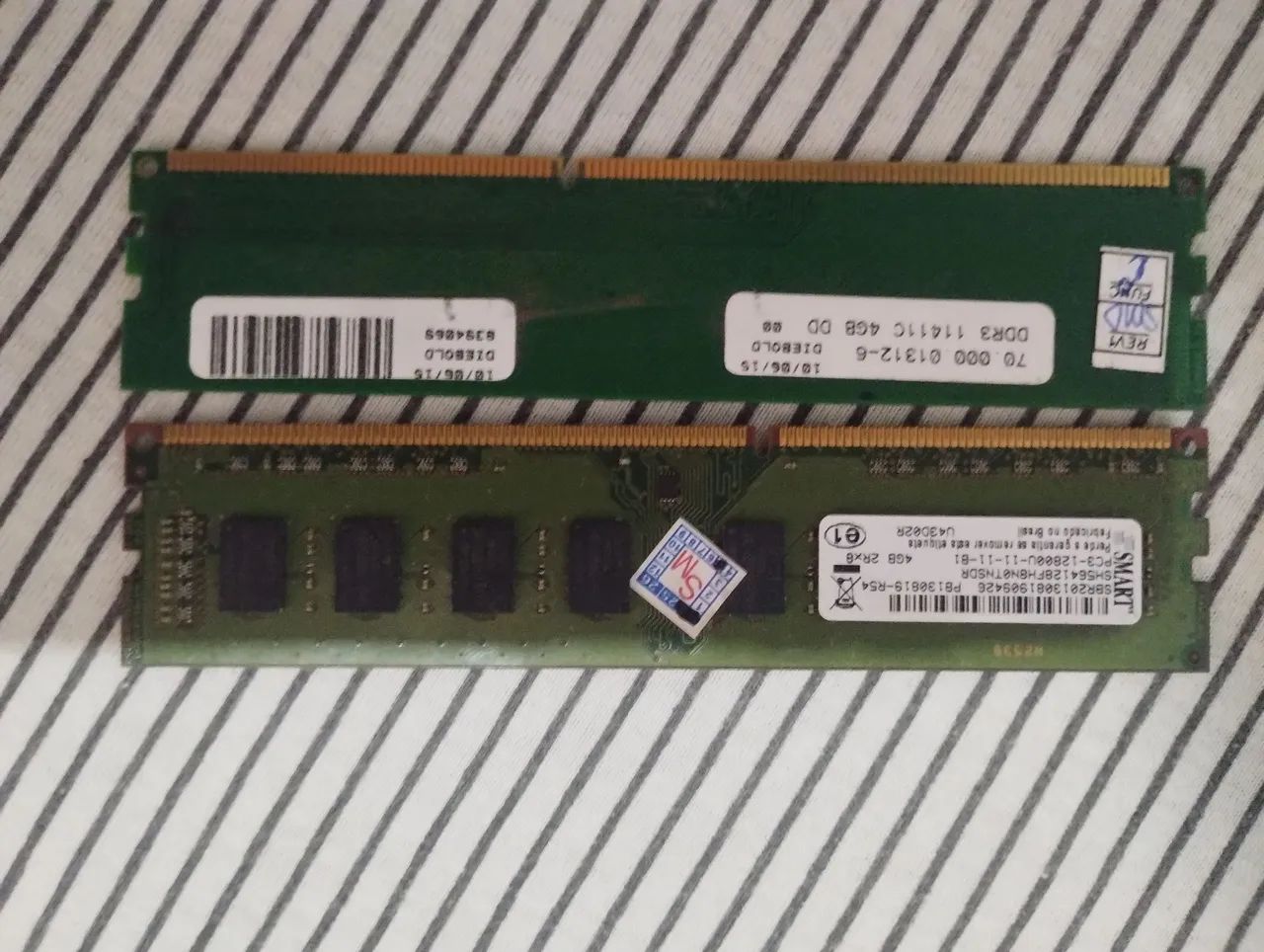 Duas memória ddr3 4g total 8g - Foto 4