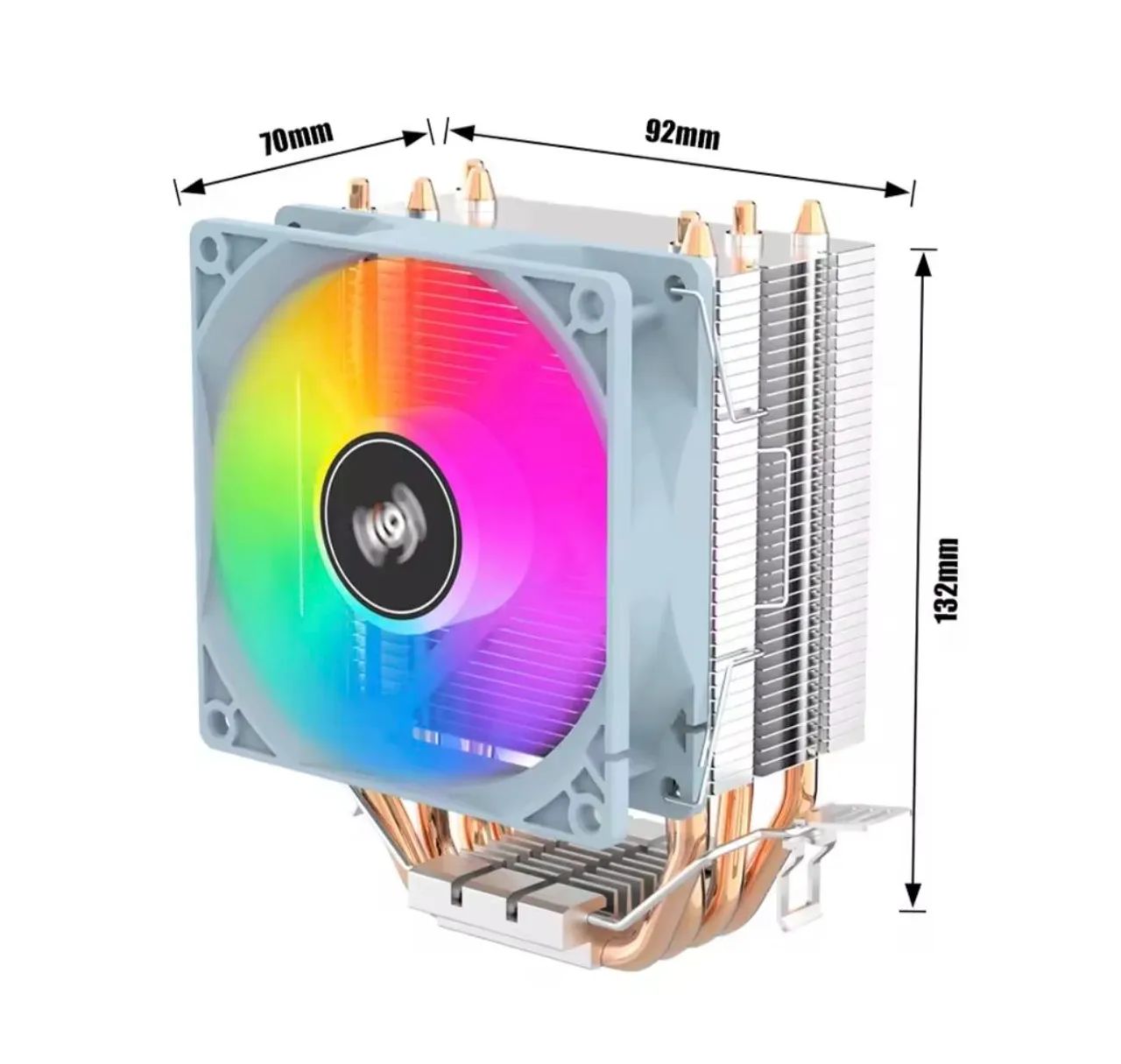 Placa mãe x99, gabinete + 2680v4 +  memória 8gb 2133mhz+ cooler+ 6rgb controladora  - Foto 5