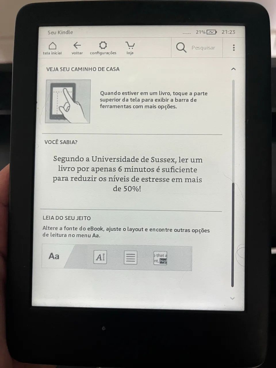 Kindle Paperwhite 3 (7ª Geração)