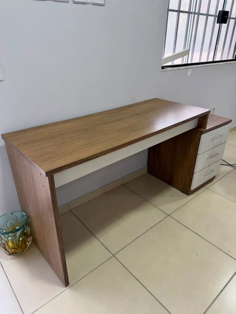 Escrivaninha modular com 3 gavetas - Foto 2