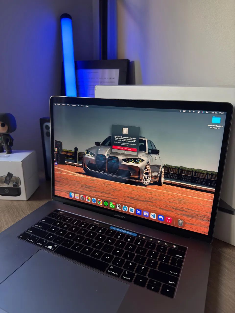 MacBook Pro 16 Inch 2019 16GB Ram 512SSD 1588 Ciclos - O Mais Novo