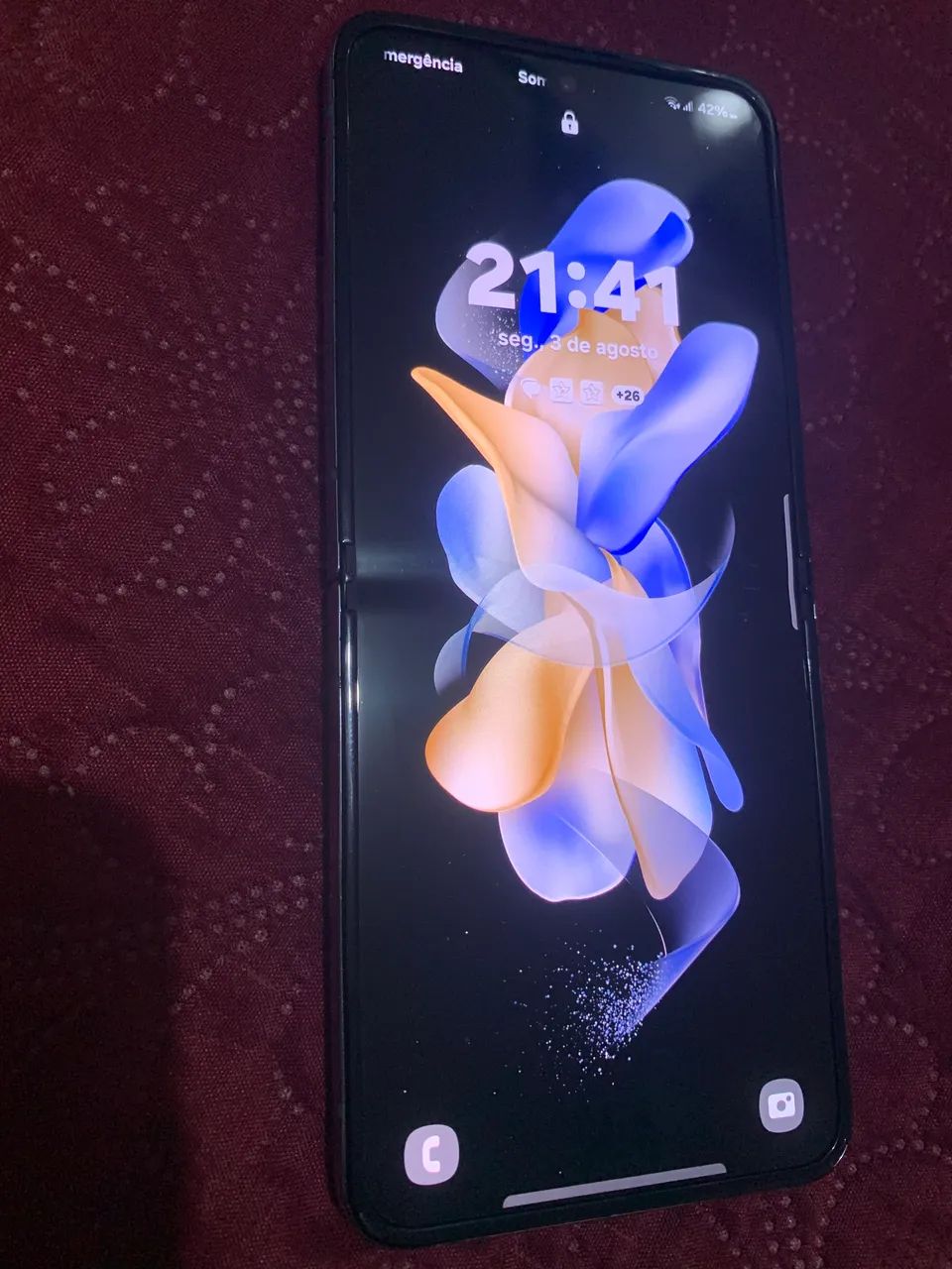 Vendo Samsung ZFlip 4 256GB e 8GB de RAM  - Foto 2