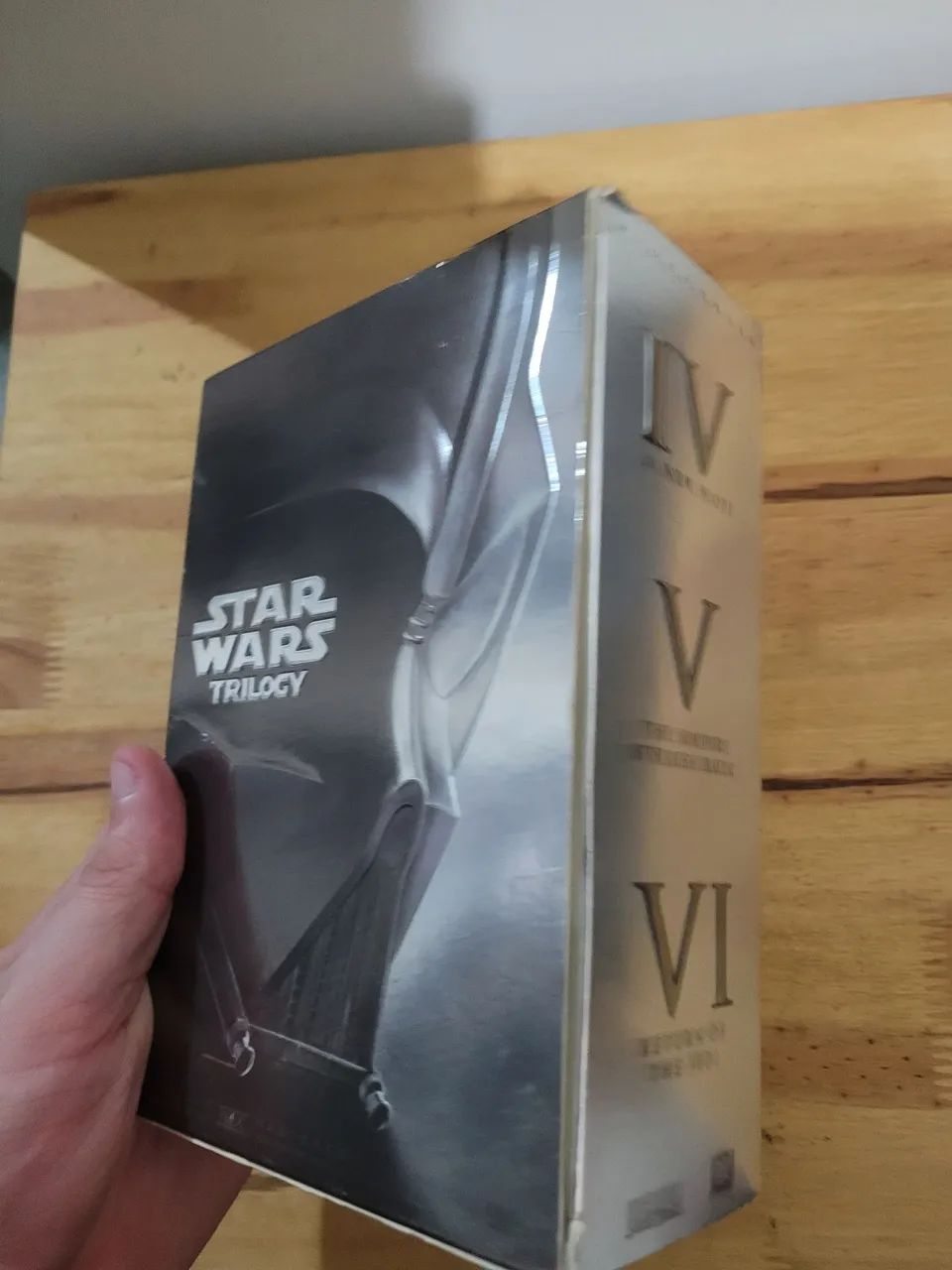 Star wars trilogia caixa prata - Foto 2