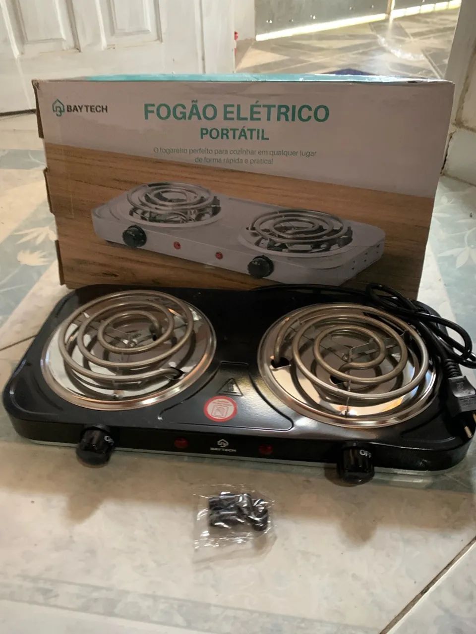 Fogão elétrico portátil  - Foto 5