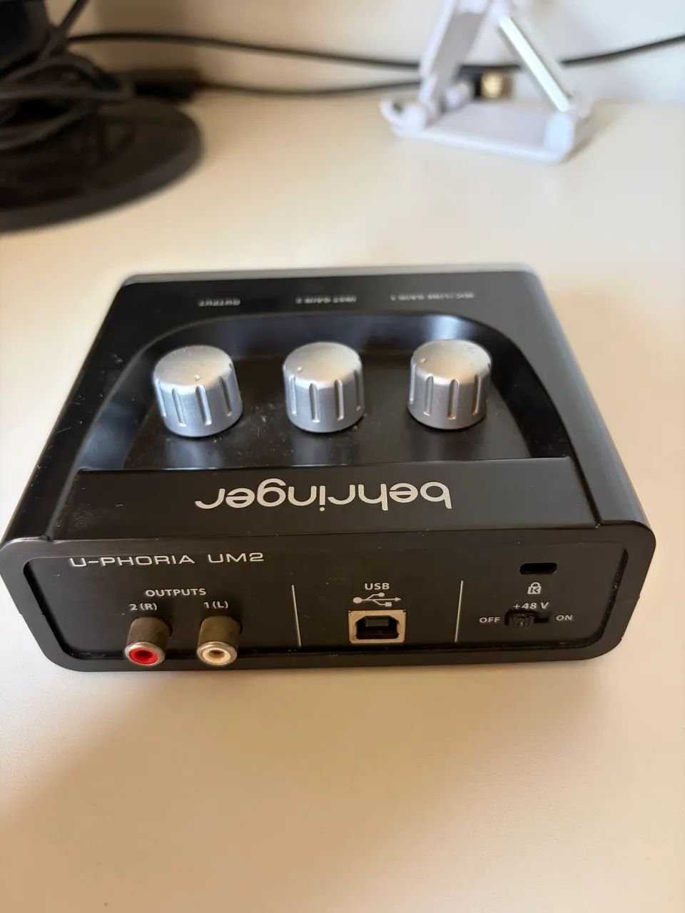 Interface de áudio behringer um2