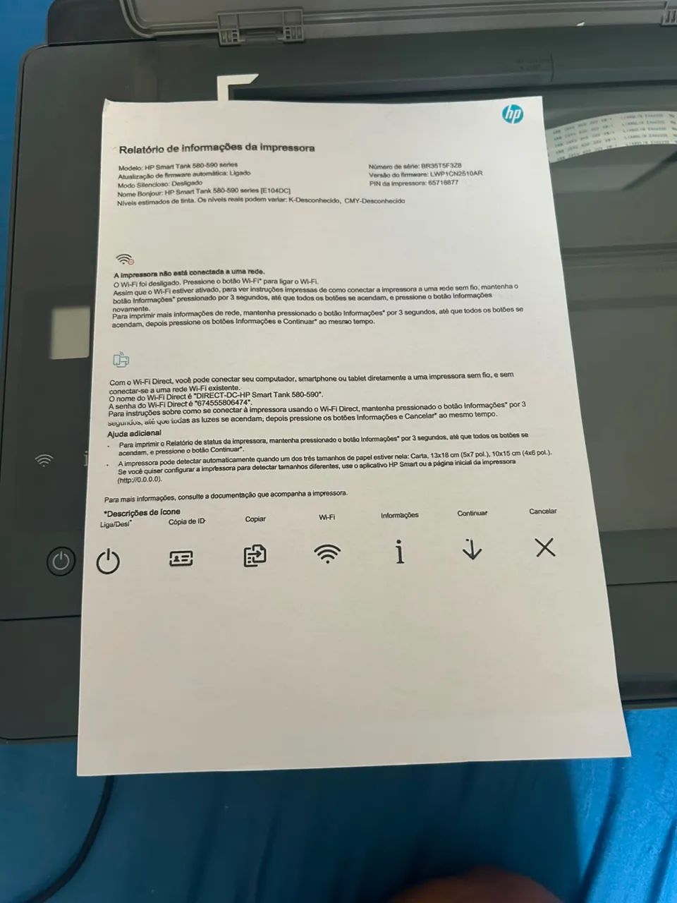 Impressora Hp Smart Tank 581 - Foto 5