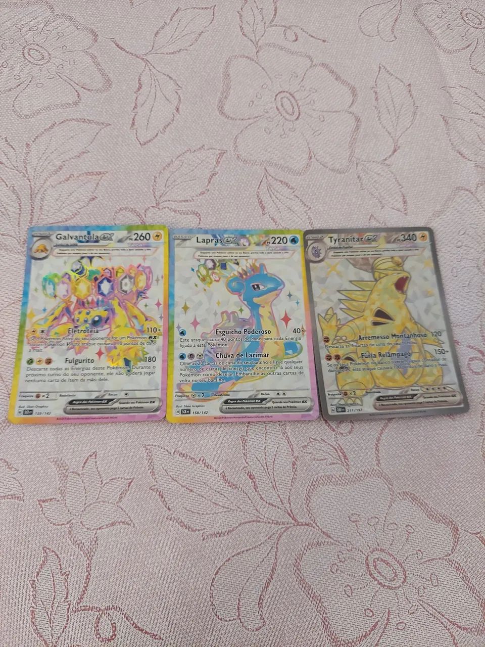 Tyranitar EX Galvandula EX Lapras EX