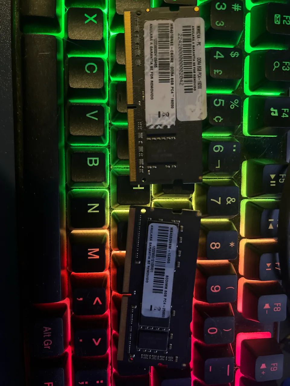 Memória ram 8GB DDR4