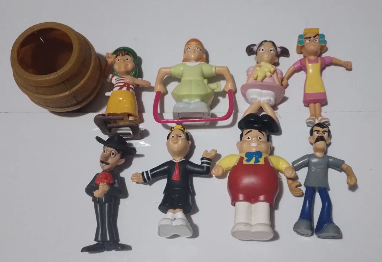 Bonecos coleção " Chaves"