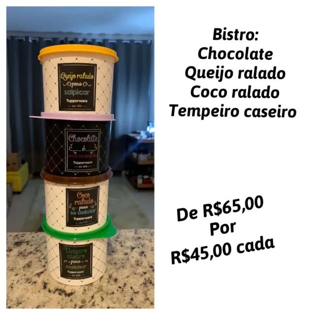 Peças da bistrô tupperware disponivel - Foto 3