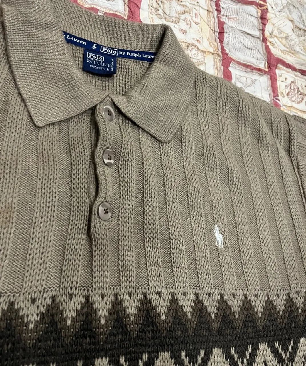 suéter polo ralph lauren vintage - Foto 4