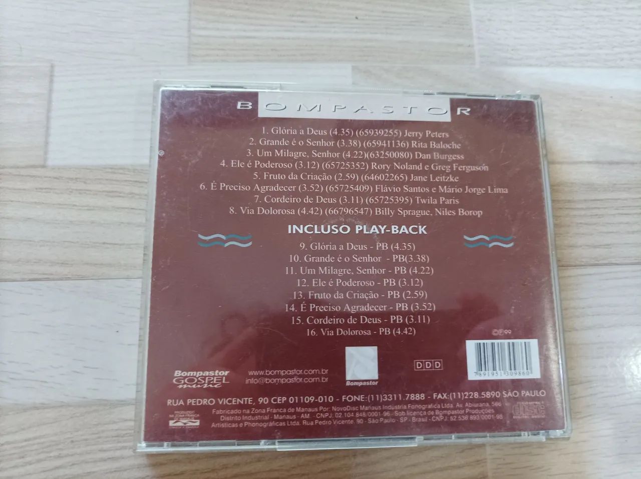Cd gospel Prisma Proclamando sua glória  - Foto 2