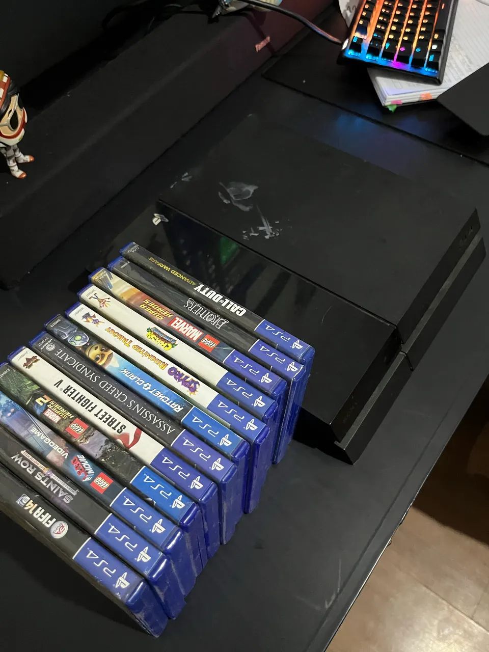 PS4 + jogos sem controle