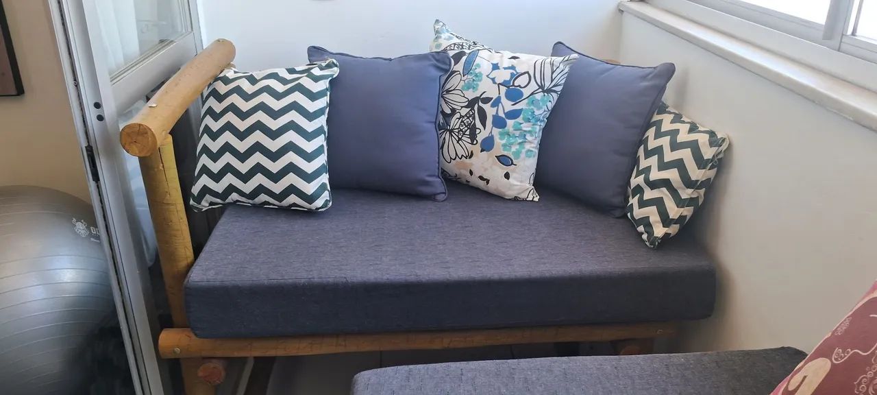 Móveis de varanda rústicos