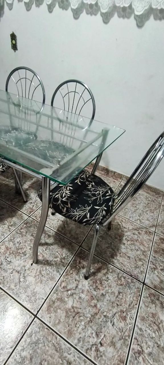 Jogo de mesa com cadeiras jantar  - Foto 2