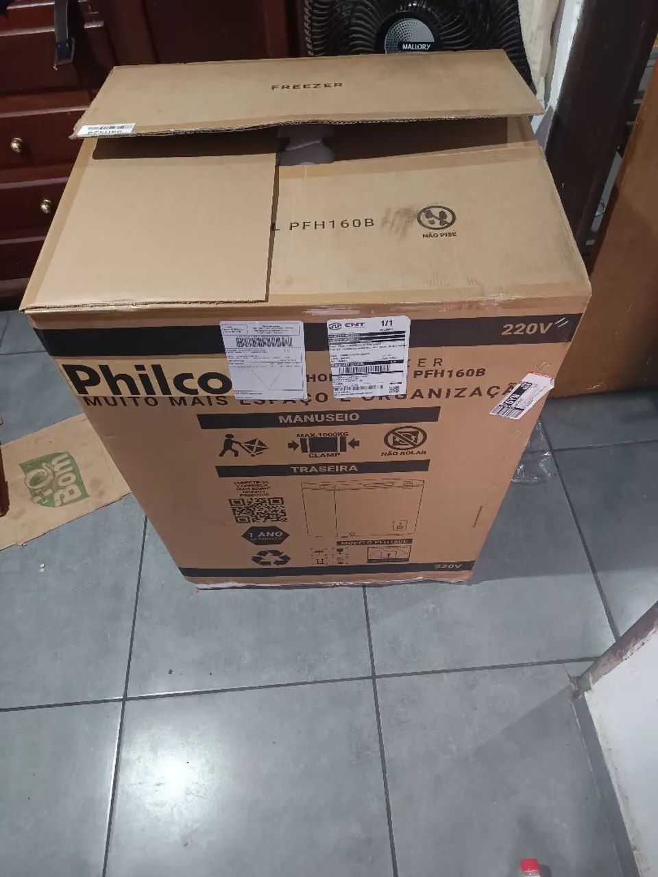 Freezer Philco horizontal 143 litros branco  - Foto 4