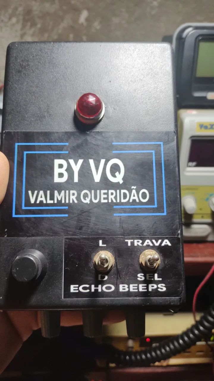 Mesa de efeitos do by vq, éco bips e compressor de áudio p uso Mic, dinâmico 
