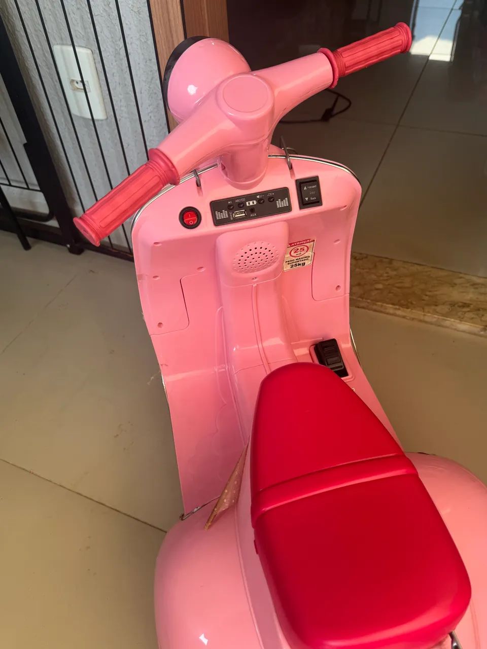 Lambreta elétrica hello kitty  - Foto 2