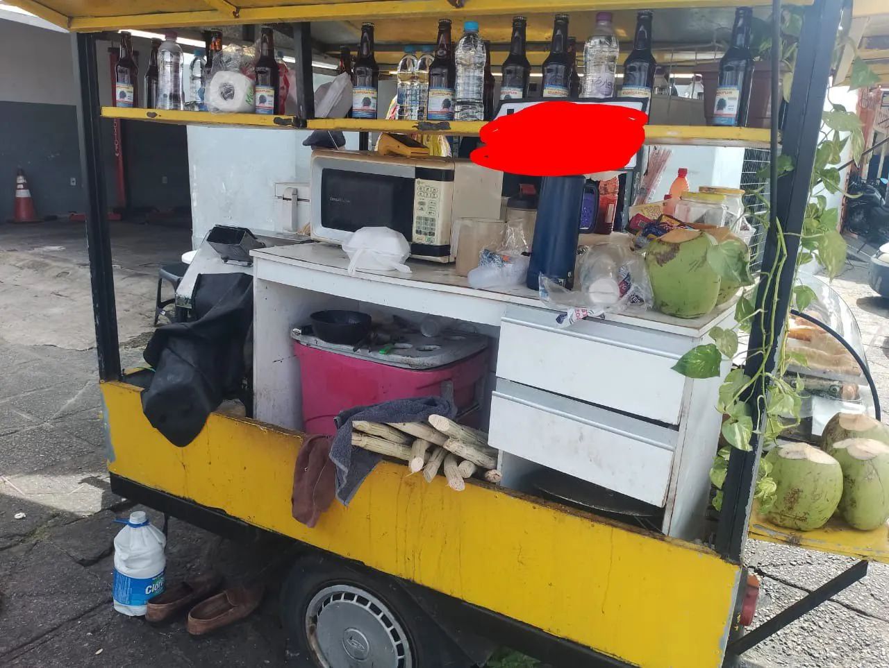 Um trailer de lanche  - Foto 2