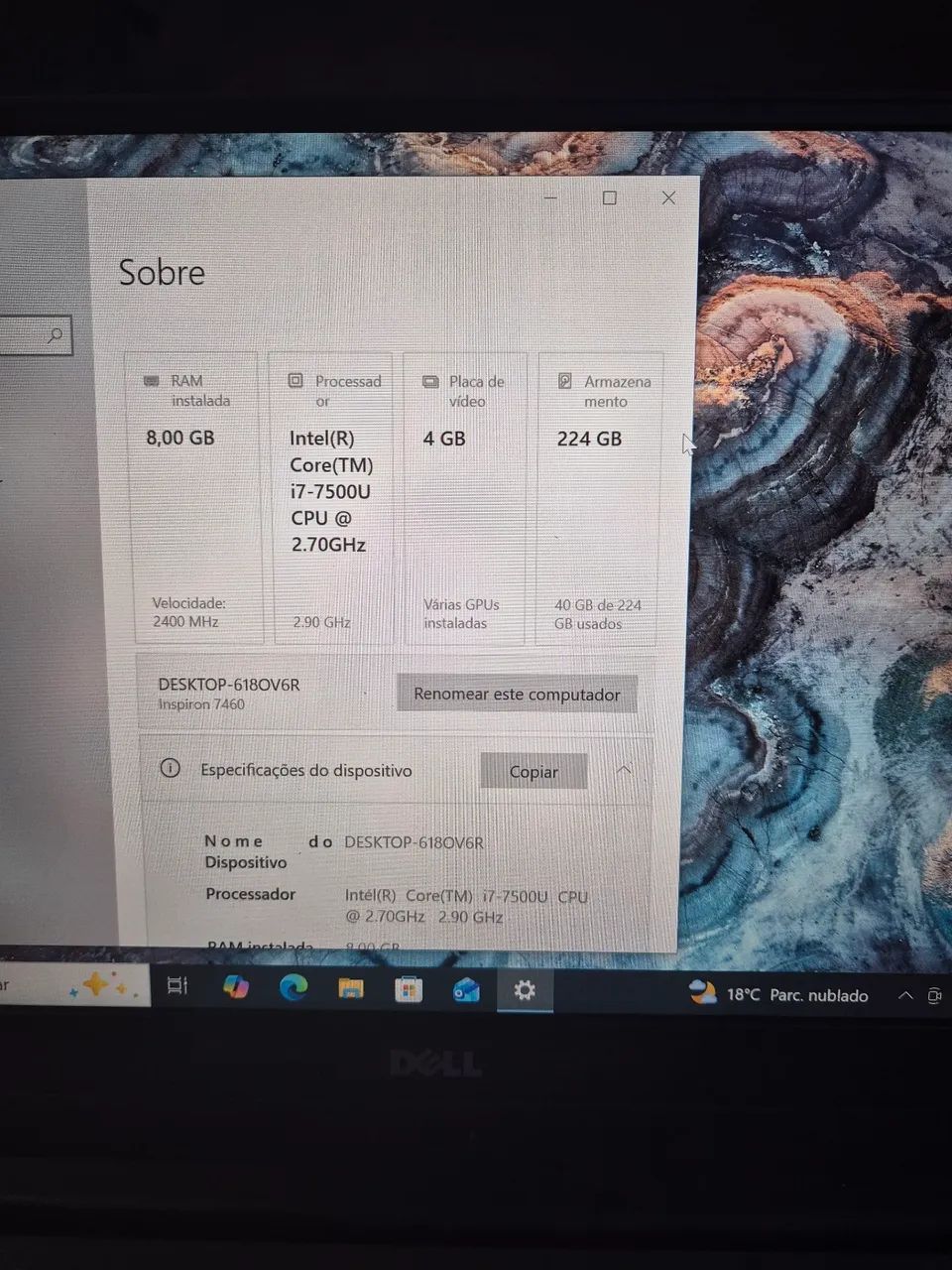 Notebook Dell inspiron 15 - Foto 3