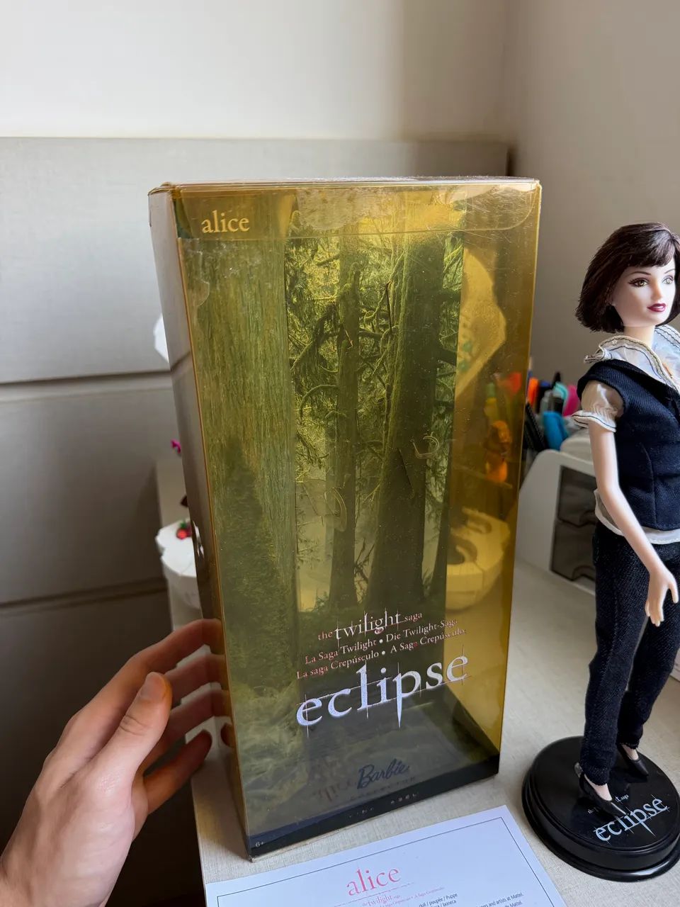 Boneca Barbie Alice Cullen Crepúsculo Twilight Eclipse - Foto 2
