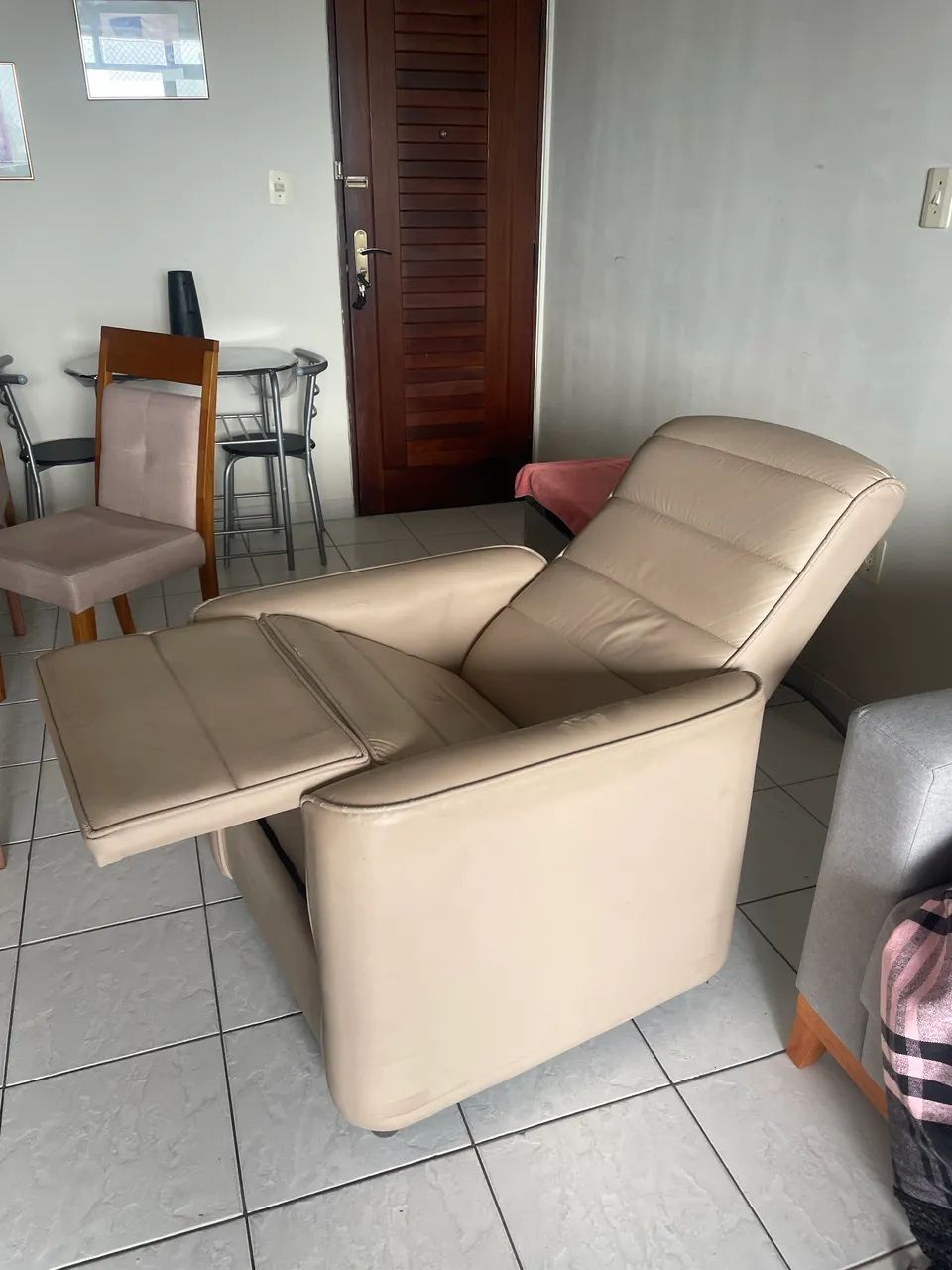 Cadeira do papai reclinável 