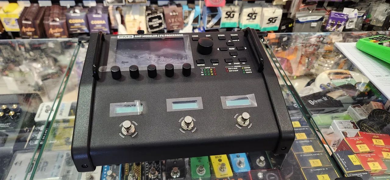 Fractal fm3 mkl + Quad switch + acrílicos - Instrumentos musicais