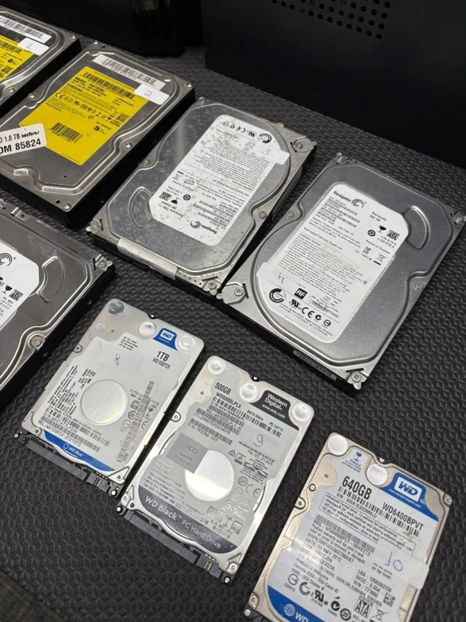 Diversos HD de computador e notebook 500GB 1TB