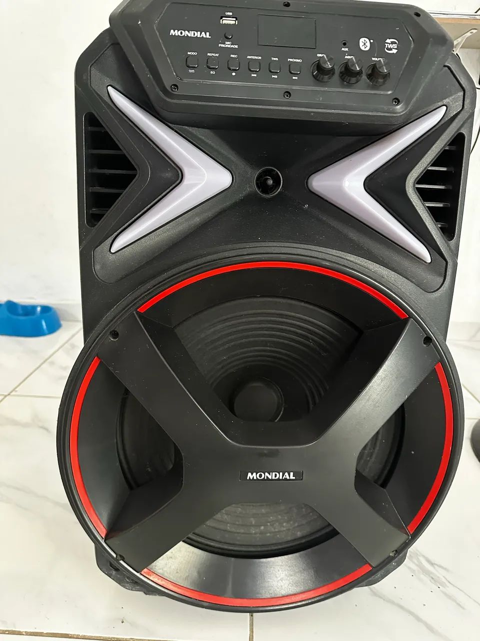 Caixa de Som Mondial CM-700 (700W - RMS) - Bluetooth e LED - Foto 2