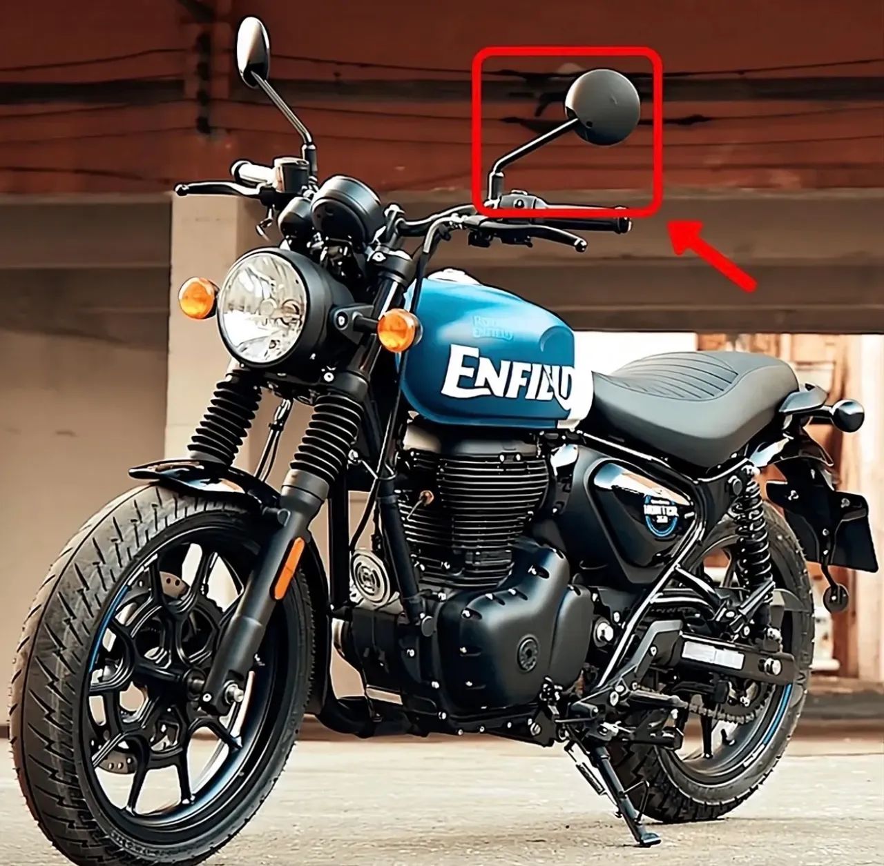 Par de retrovisor Hunter 350