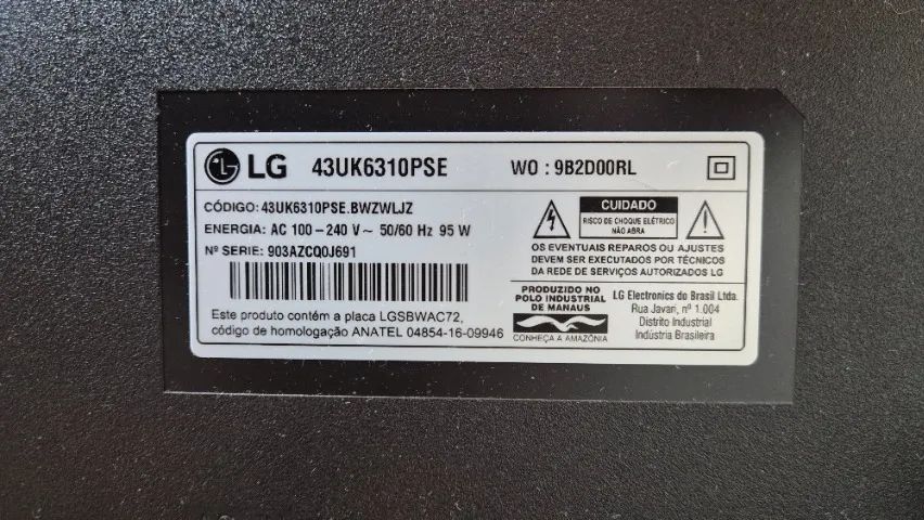 TV 4K LG 43 polegadas  - Foto 4