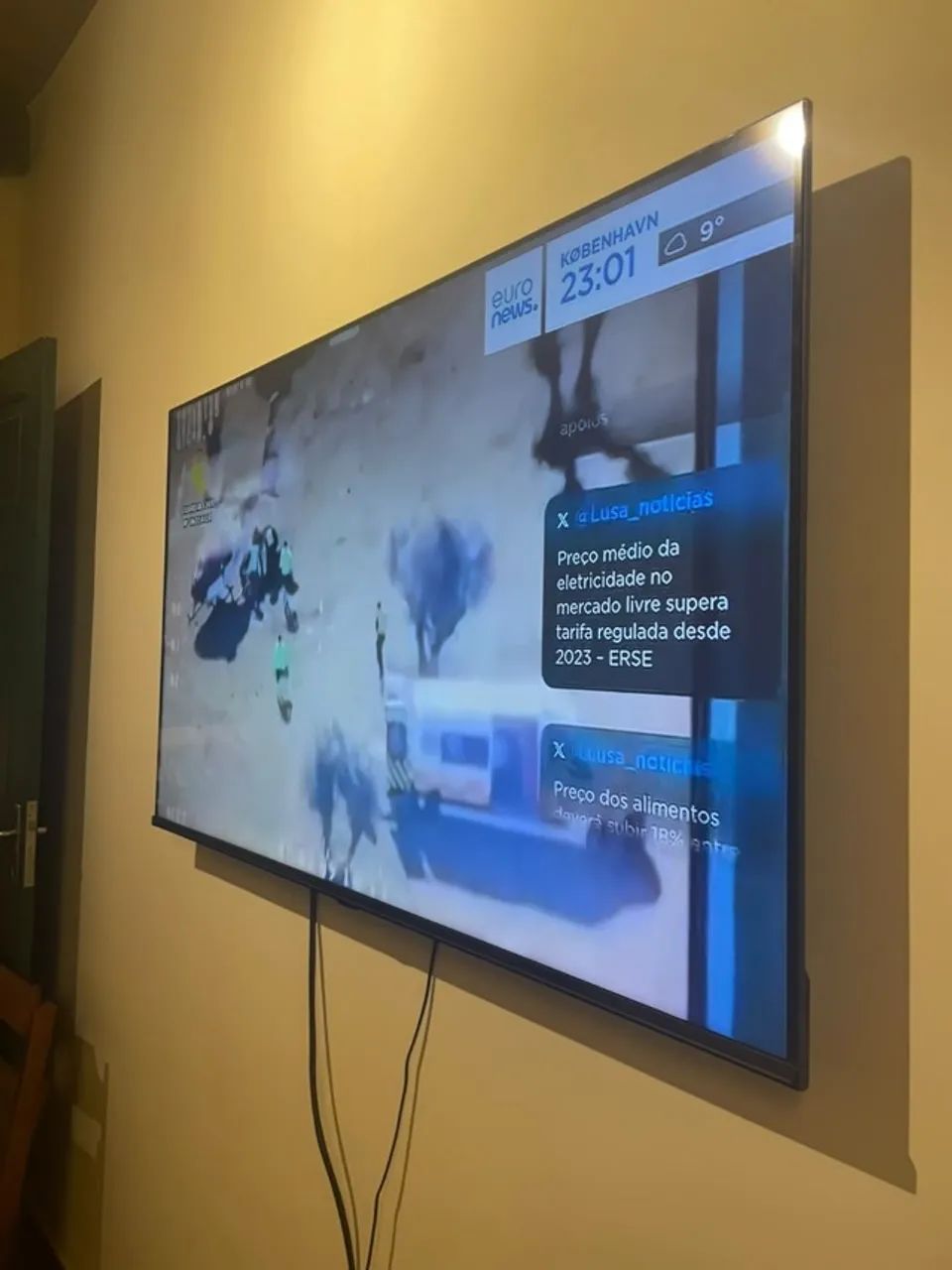 TV Hisense 55'' polegadas Q-LED - Excelente estado, ainda na garantia - Foto 2
