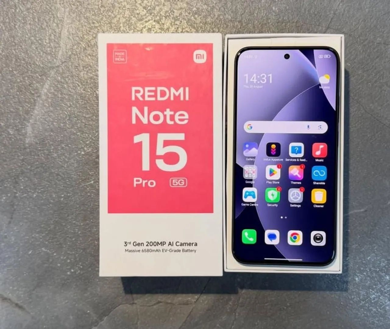 Note 15 pro 256/8 5G Lacrado Lançamento 2026 Global  - Foto 2