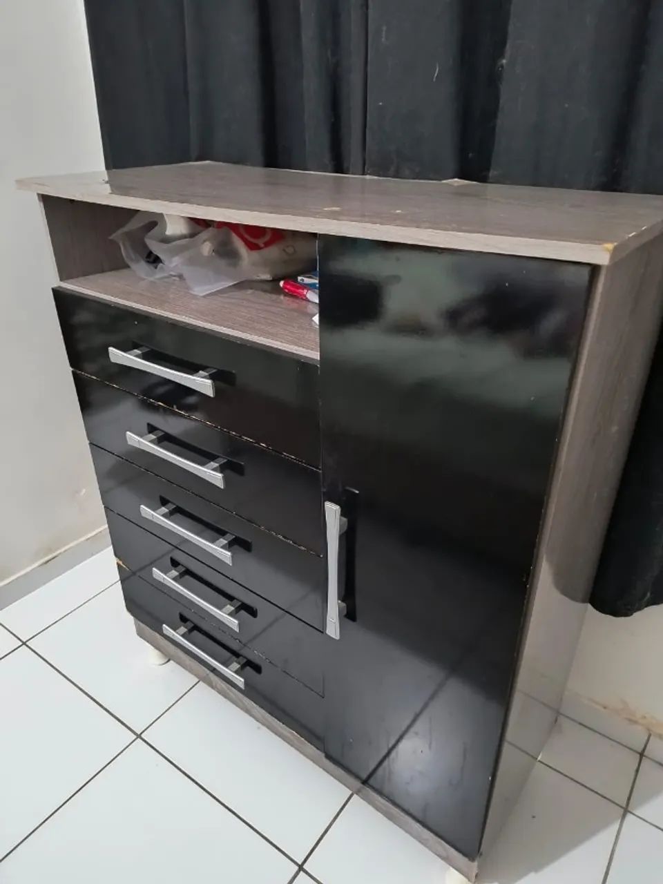 ? Cômoda com 5 Gavetas e Sapateira - Ótimo Estado! ? - Foto 4