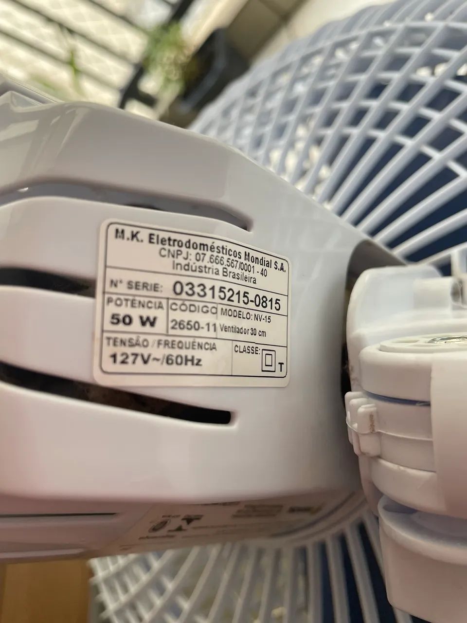 Ventilador de mesa seminovo  - Foto 4