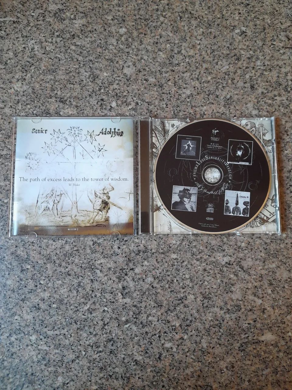 Raridade - Cd Enigma - Love Sensuality Devotion - Foto 2