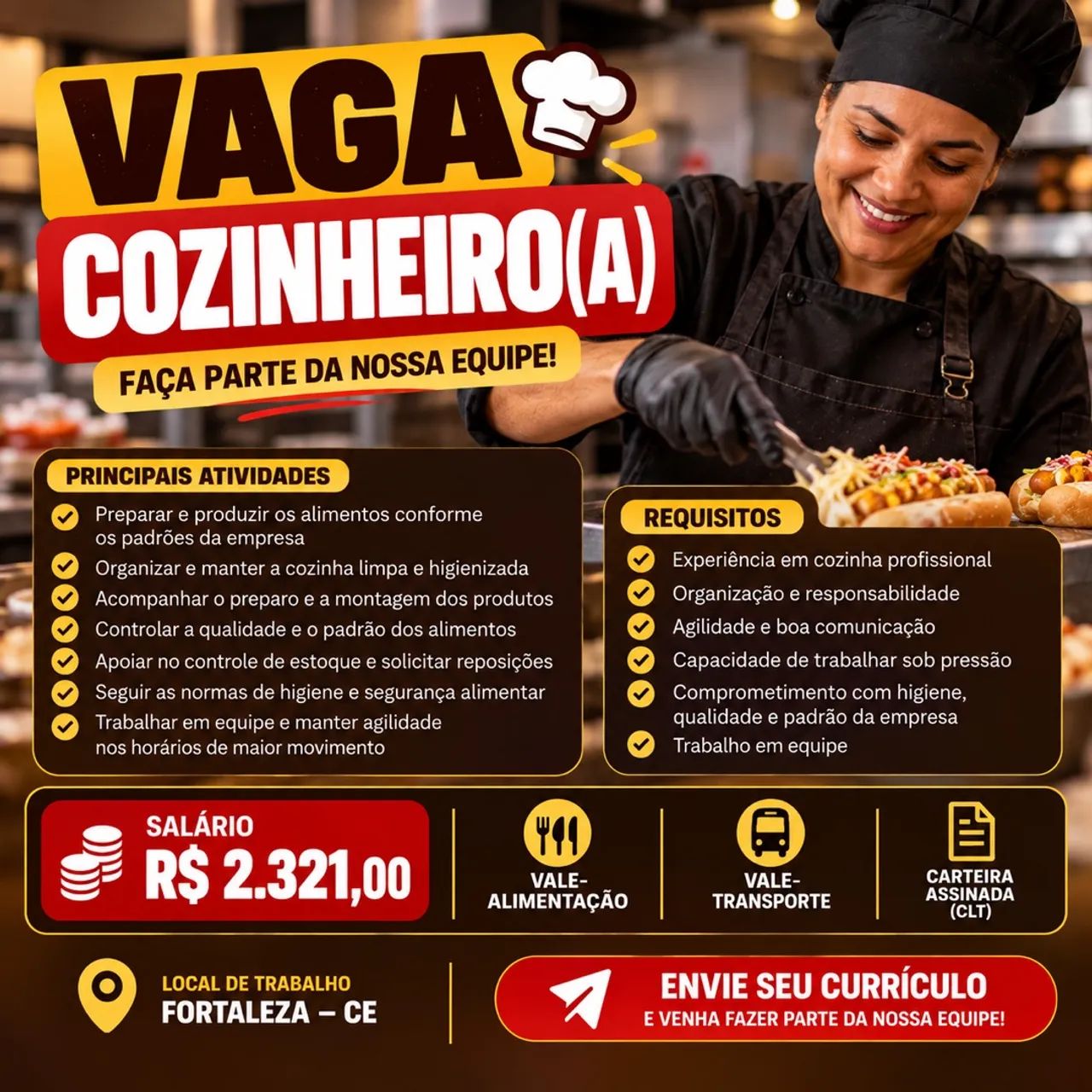 Vaga de emprego 