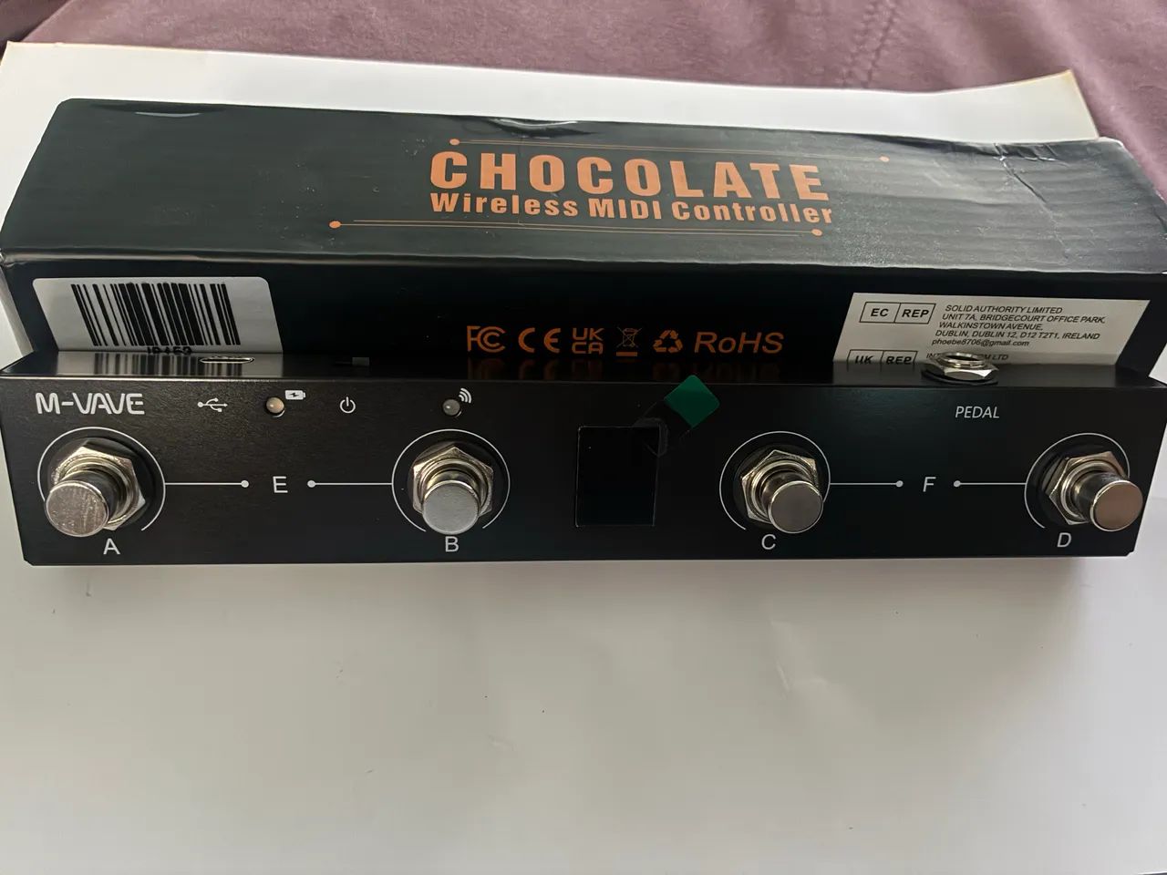 Pedal chocolate  top