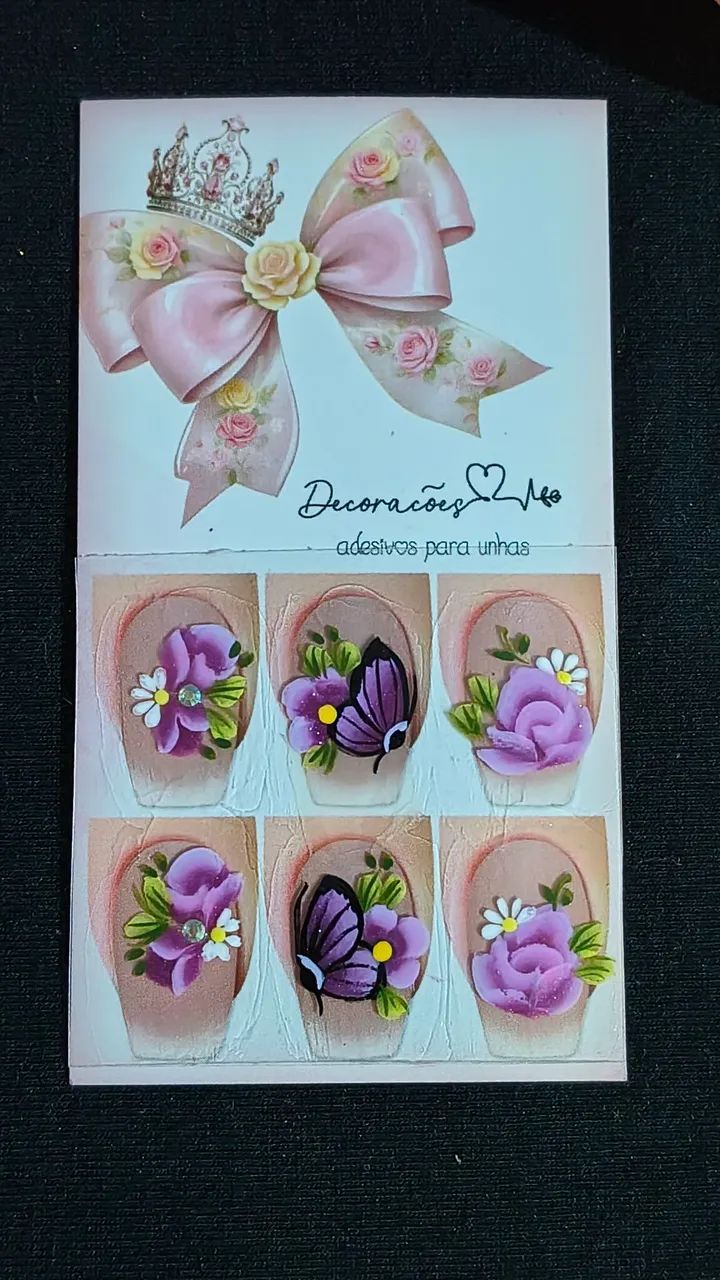 Adesivo de unhas 