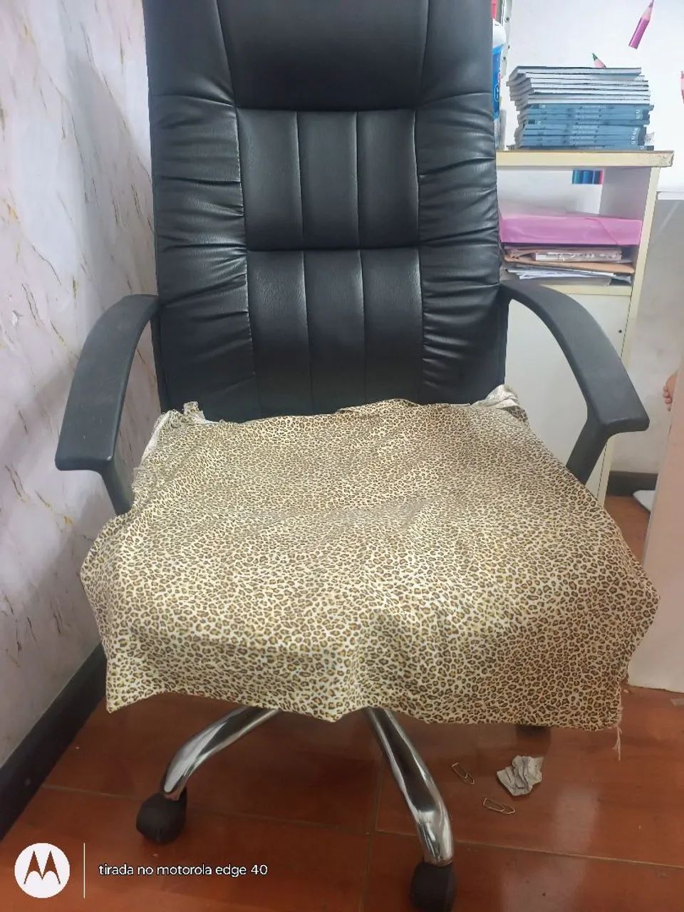 PRA SAIR HOJE! Cadeira PRESIDE NTE PLUS SIZE MUITO FORTE. - Foto 4