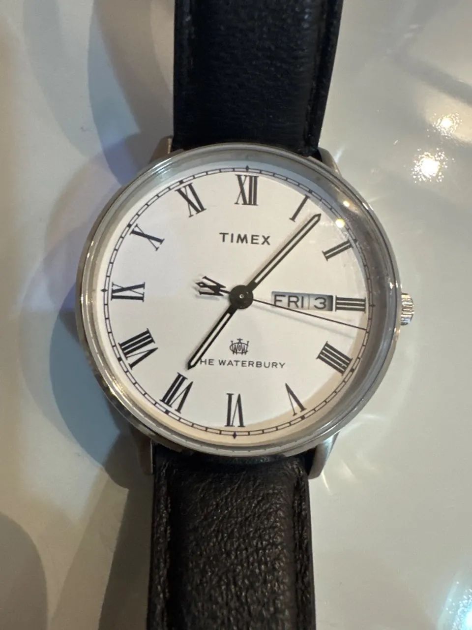 Timex The Waterbury ? mostrador branco