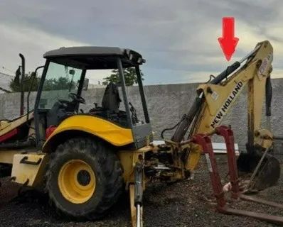 Cilindro profundidade Retroes. New Holland LB90 p/n *