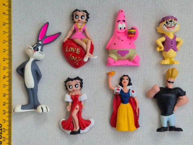 19 Imãs De Geladeira Desenho Animado e do Mar - Foto 4