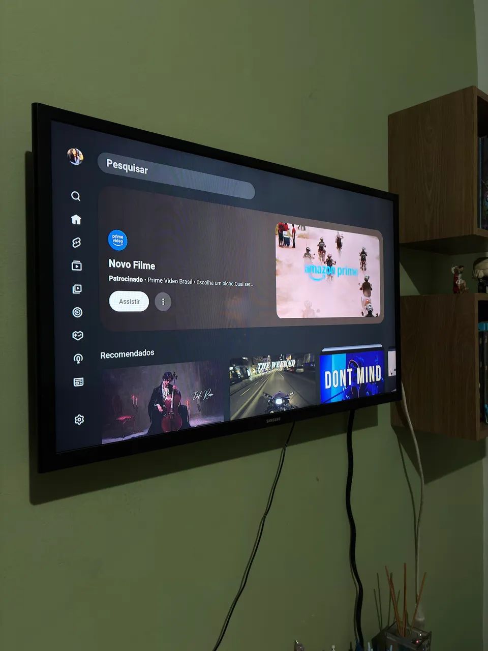 Televisão Smart Tv Samsung 35 polegadas  - Foto 2