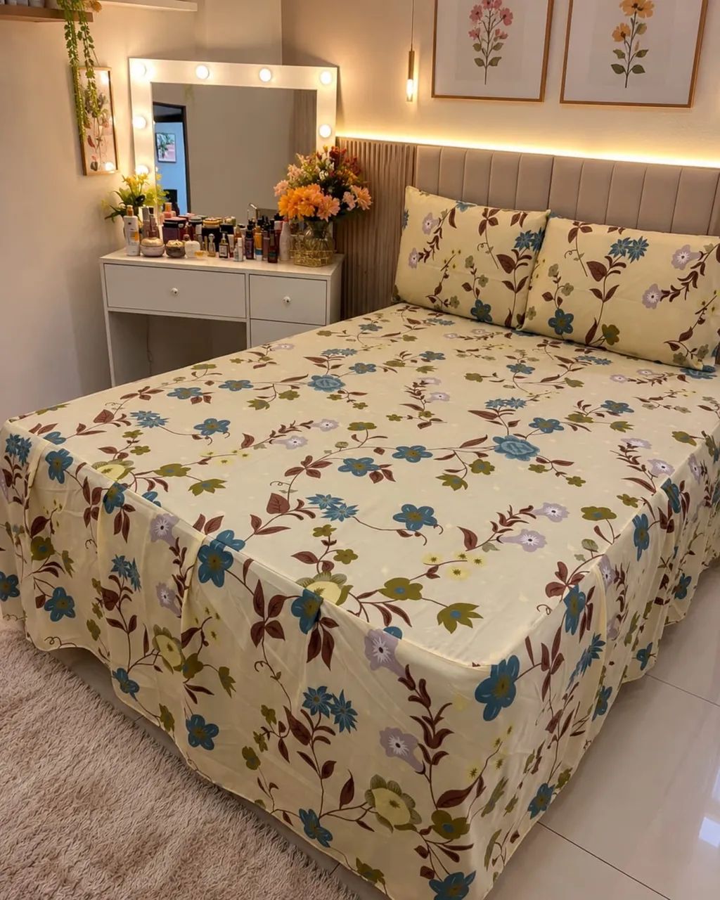 COLCHA DE CAMA ESTAMPADA CASAL, QUEEN, KING. NOVA - Foto 5