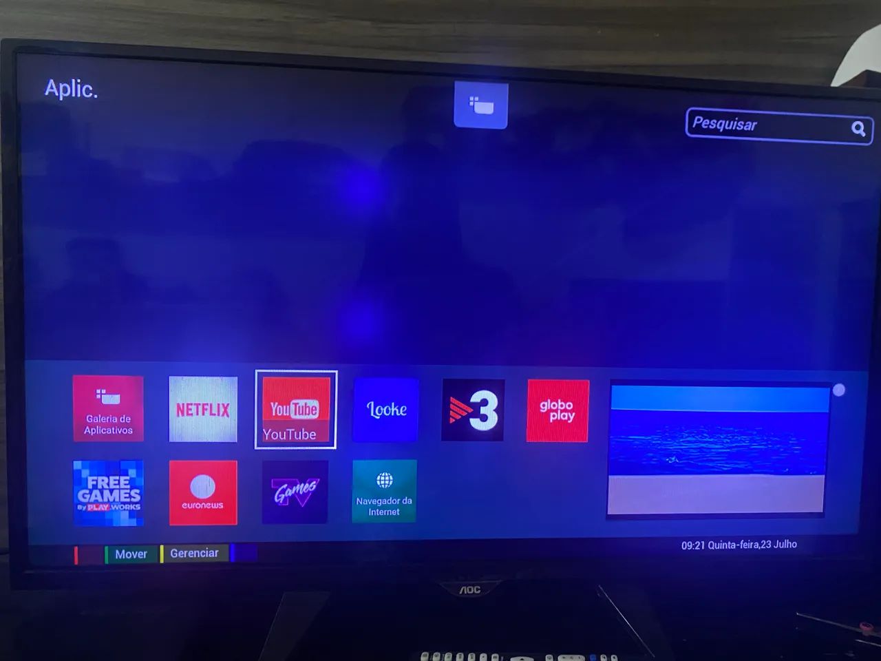 Tv aoc smart 32 polegadas  - Foto 4