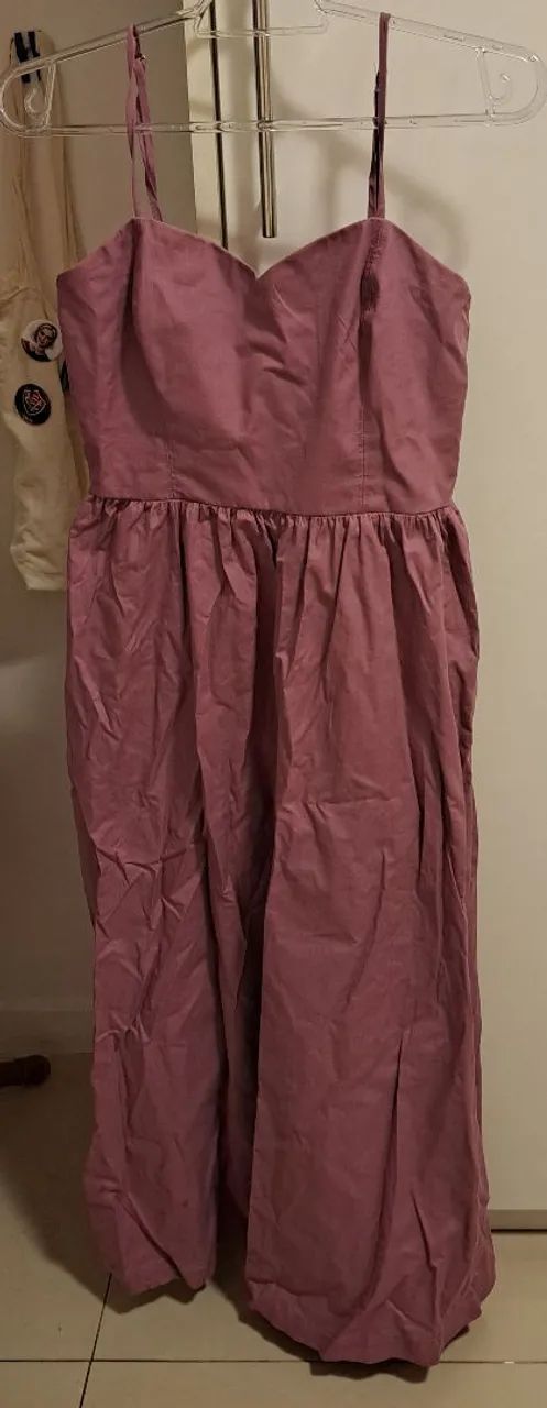 Vestido longo roxo - Foto 3